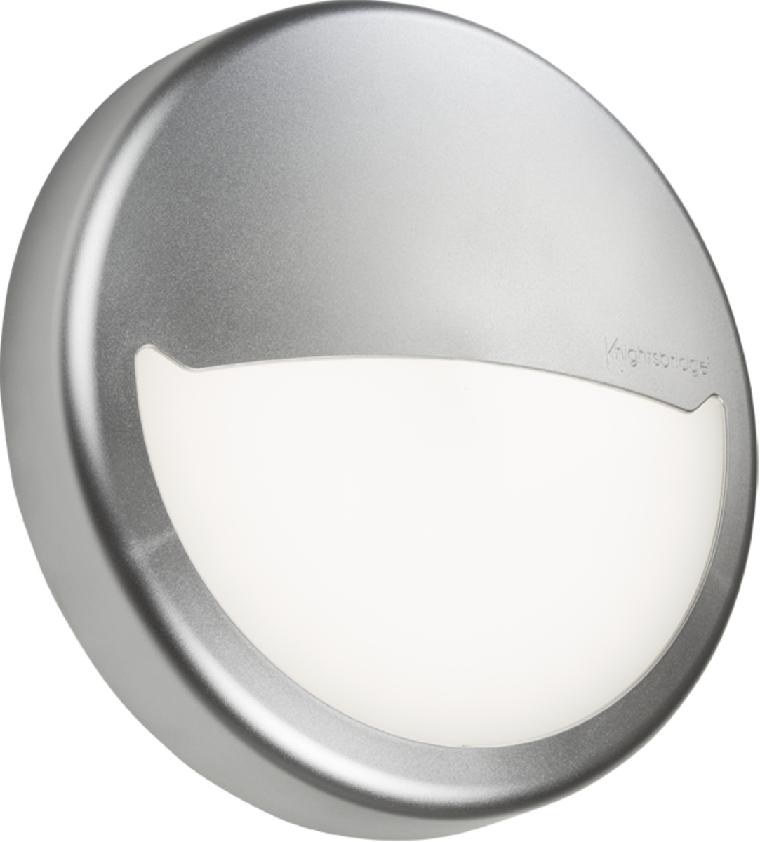 Knightsbridge: BT14ES, Eyelid Accessory, Matt Silver, Polycarbonate, 320mm Diameter, Push Fit