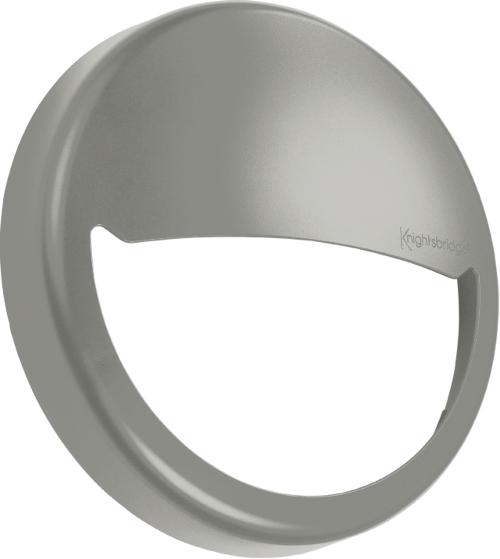 Knightsbridge: BT14EG, Eyelid Accessory, Push to Fit, Grey, 320mm Diameter, 69mm Projection, Polycarbonate