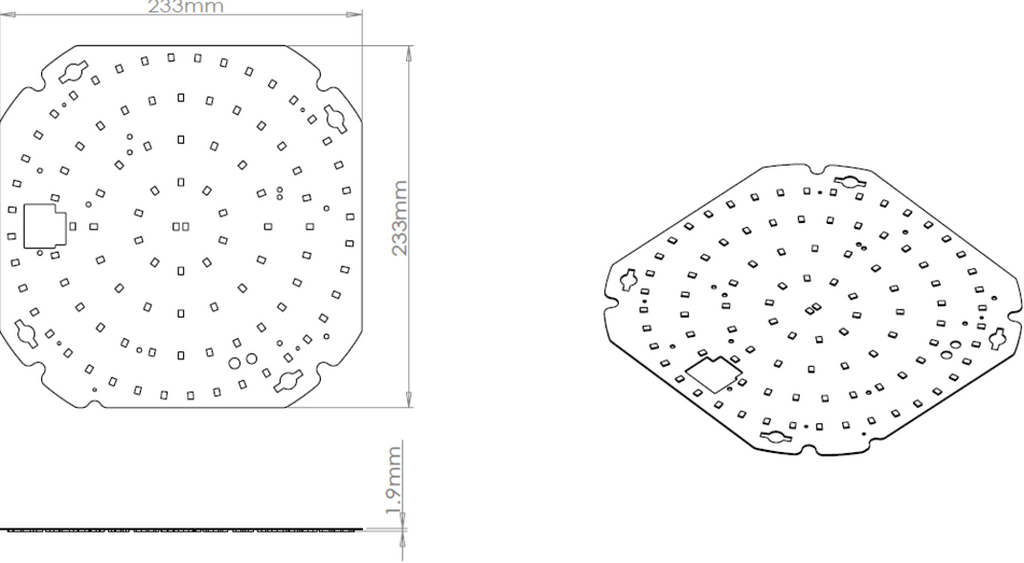 Knightsbridge: TNXTEM, Adjustable Emergency LED Gear Tray, 10-20W, Triple CCT 3000K/4000K/5700K, Class II, IP20, Aluminium