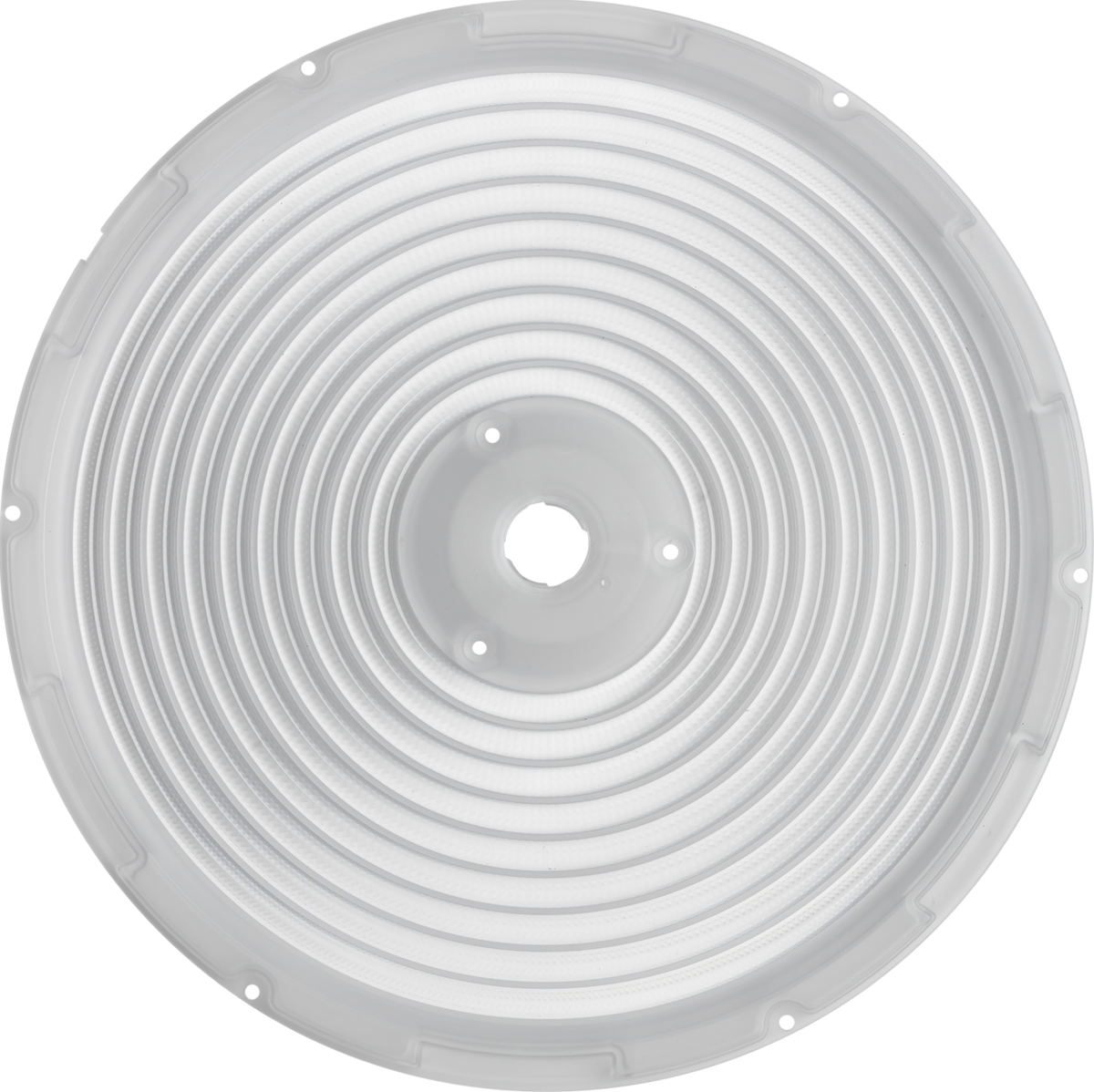 Knightsbridge: POTHB2L60, 60° LED Lens Accessory for POTHB2 High Bay Lighting, Clear Polycarbonate, Diameter 267mm