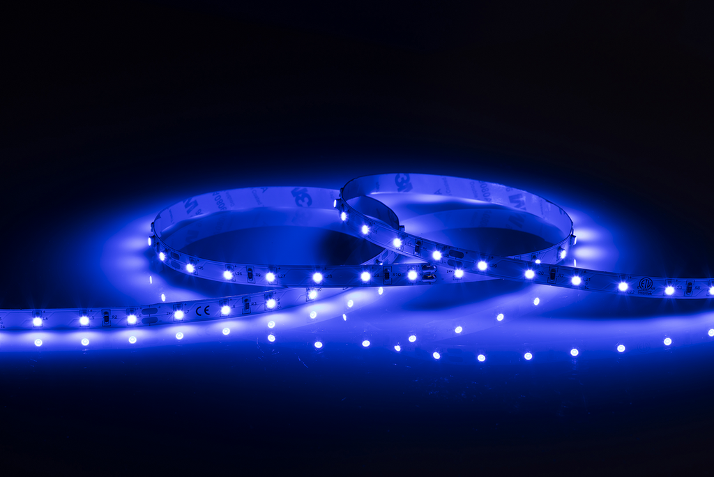 Knightsbridge: LFC24B5M, 24V Dimmable LED Flex, 5 Metres, Blue, 4.8W, IP20, Self-Adhesive