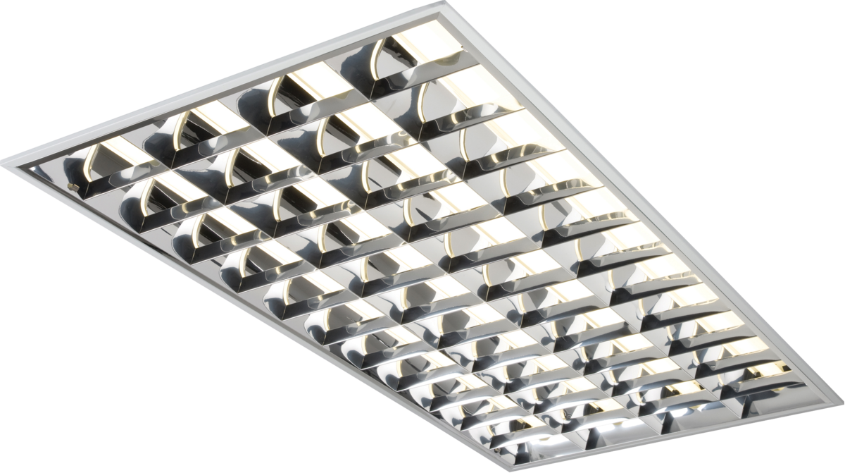 Knightsbridge: MRA436EMHF, 230V IP20, 4x36W T8 Emergency Modular Fluorescent Fitting, 600x1200mm, CAT2