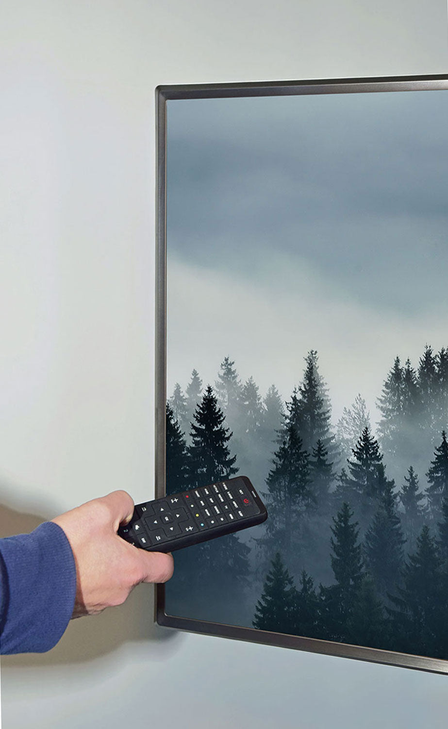 AV:Link: 149.507UK, Rugged Universal TV Remote Control, Splashproof, Works with Samsung, LG, Sony, Ideal for Sterile Environments