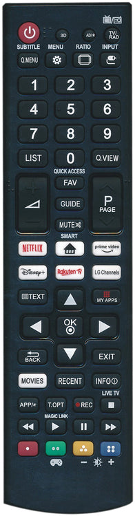 Unbranded: 149.531UK, LG Smart TV Remote Control, Full Function, Compatible with LG TVs