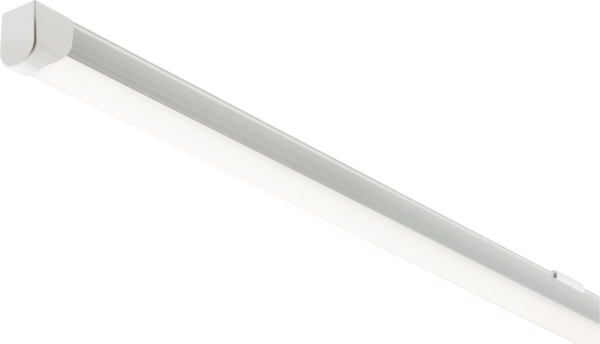 Knightsbridge: LEDBAT22, 22W LED Batten Light, 230V, 5ft, Cool White, 2400lm, Aluminium, IP20