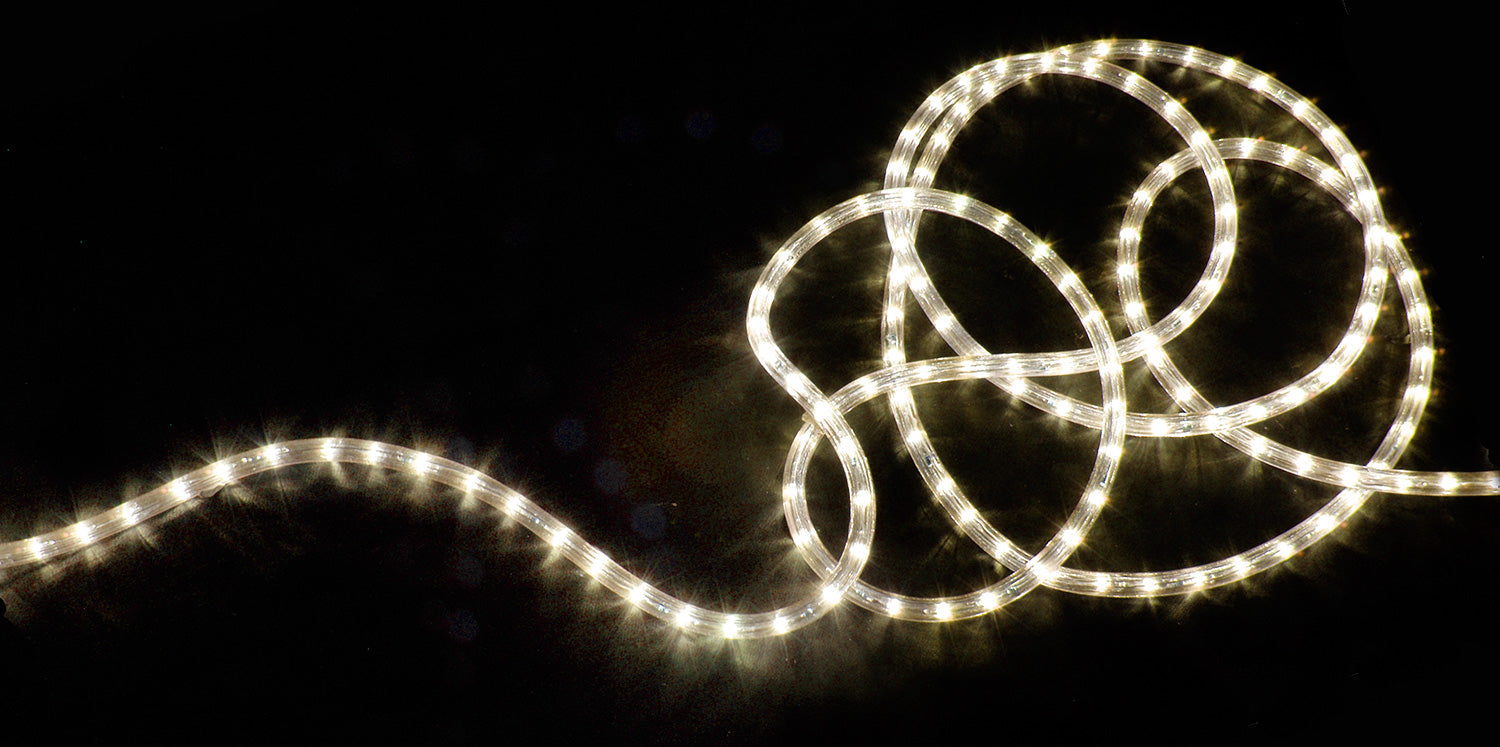 LYYT: 153.456UK, 50m LED Rope Light, Warm White, IP44, 230Vac, 36 LEDs/m