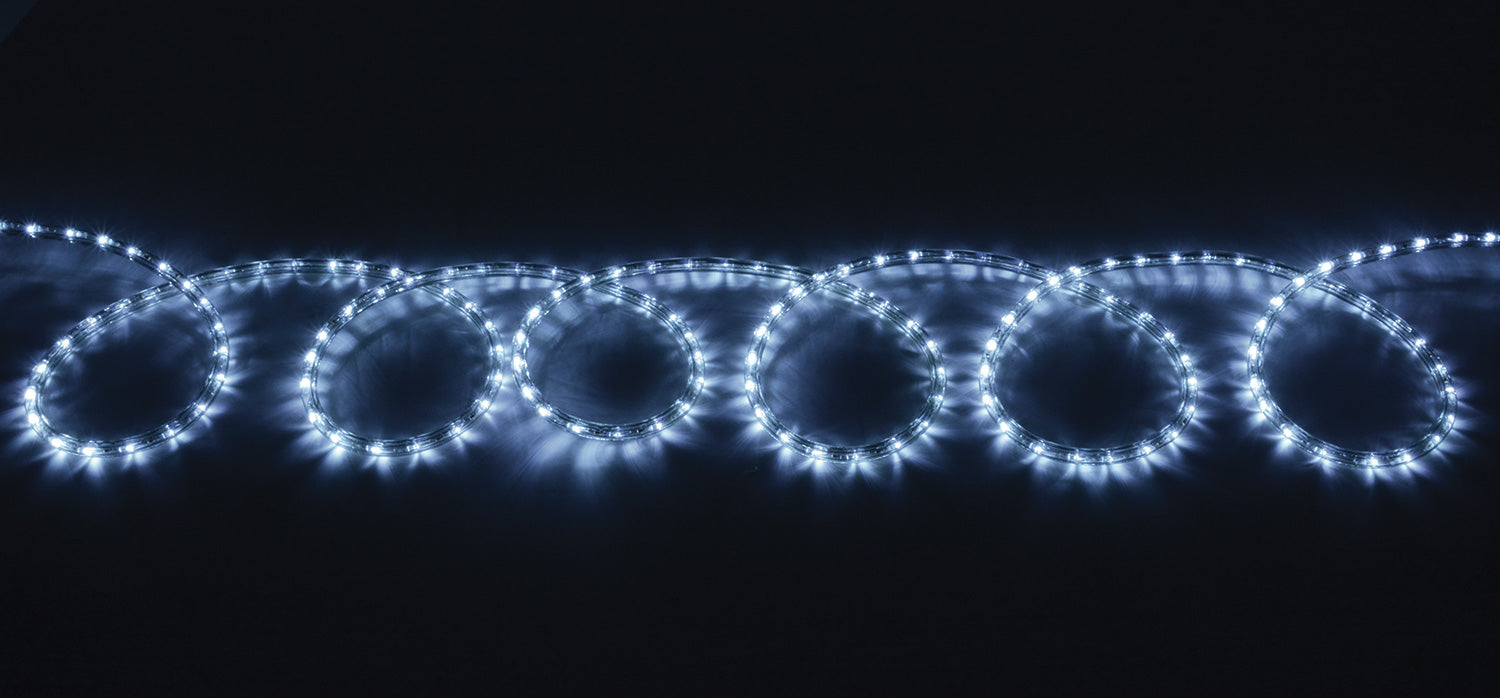 LYYT: 153.457UK, 50m LED Rope Light, Cool White (5000-5500K), IP44, 230V