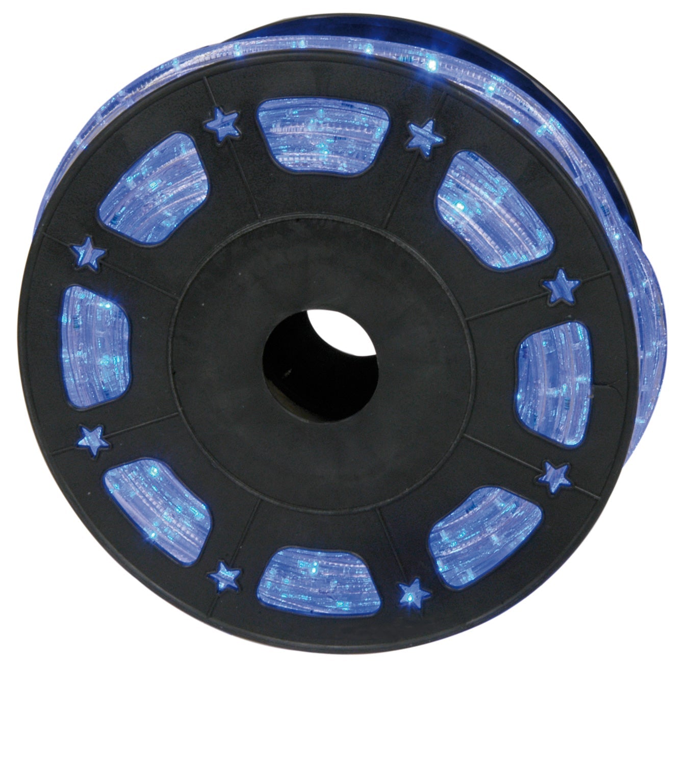 LYYT: 153.460UK, LED Rope Light, 50m, Blue, Weather Resistant, IP44, 36 LEDs/m, 100,000 hours Lifespan