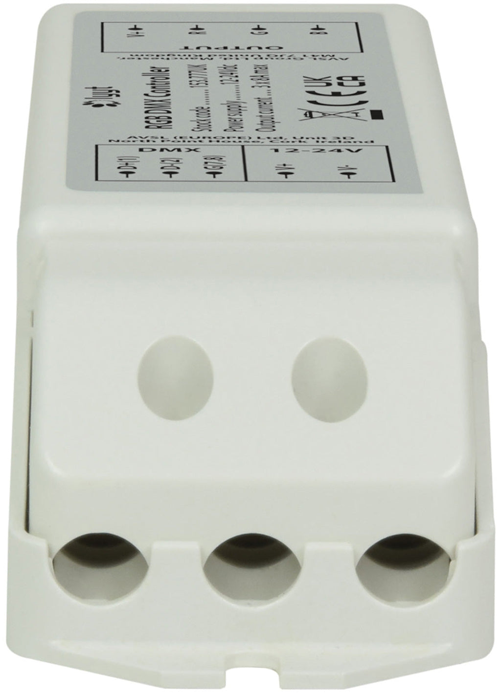 LYYT: 153.777UK, RGB DMX Controller, 12-24V, 3 Channels, 8A Output, IP20