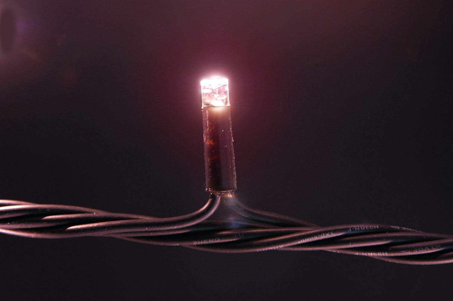 LYYT: 155.407UK, Heavy Duty LED String Lights, 180 LEDs, 20m, Black, Warm White, IP44