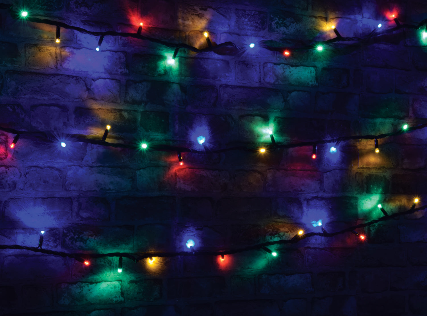 LYYT: 155.411UK, Heavy Duty LED String Lights, 180 LEDs, 20m, Multicolour, IP44, Controller