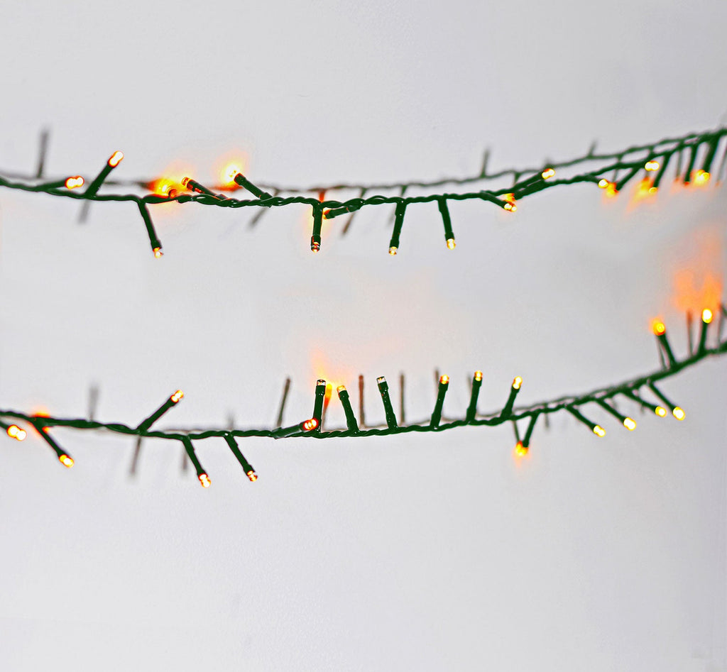 LYYT: 155.656UK, 45m LED String Light Reel, Amber, 1500 LEDs, 8 Modes, IP44