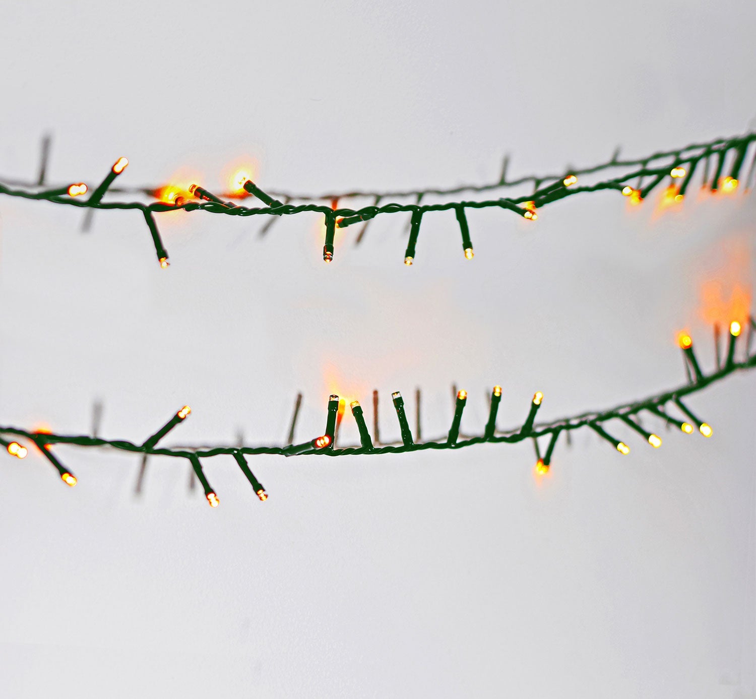 LYYT: 155.656UK, 45m LED String Light Reel, Amber, 1500 LEDs, 8 Modes, IP44