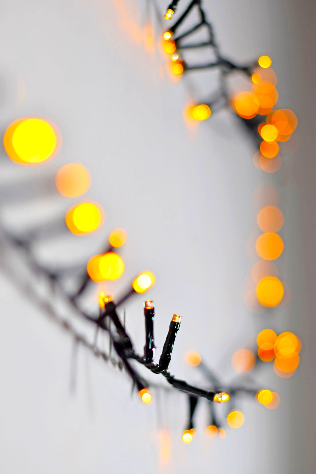 LYYT: 155.656UK, 45m LED String Light Reel, Amber, 1500 LEDs, 8 Modes, IP44