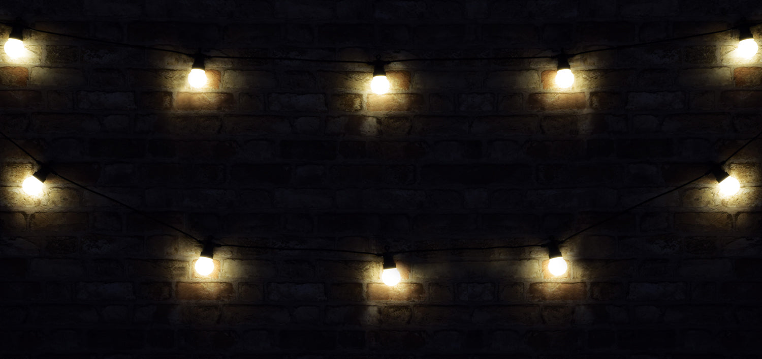 LYYT: 155.680UK, Outdoor LED Festoon Lights, 10 LEDs, 5.2m, Warm White, IP44, Connectable, 24-Hour Timer