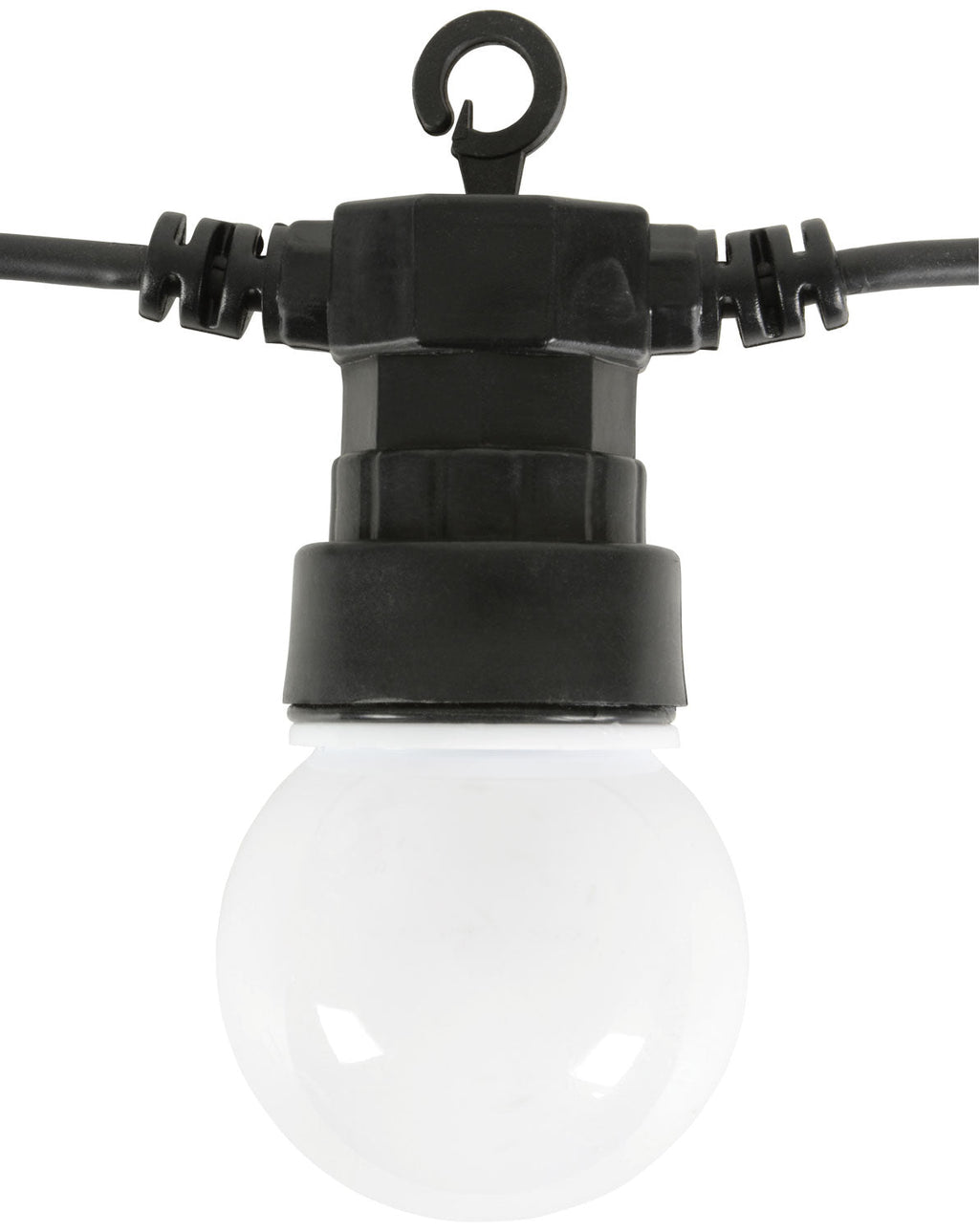 LYYT: 155.680UK, Outdoor LED Festoon Lights, 10 LEDs, 5.2m, Warm White, IP44, Connectable, 24-Hour Timer
