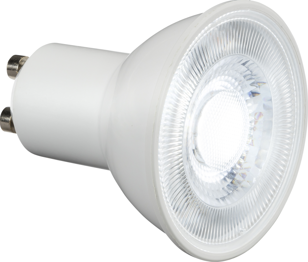 Knightsbridge: GU5PDDL, 5W GU10 LED Dimmable Lamp, 665lm, Daylight 6500K, 40° Beam Angle, Polycarbonate, IP20