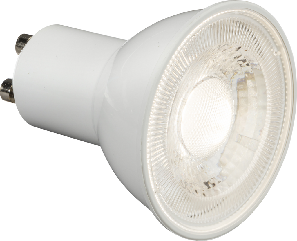 Knightsbridge: GU7PDCW, GU10 Dimmable LED Lamp, 7W, 755lm, Cool White, 4000K, IP20