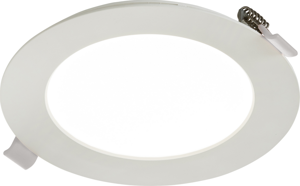 Knightsbridge: KA6CWTD, 6W Dimmable Recessed LED Panel, 4000K Cool White, 149mm Diameter, Slim Profile, Edge-lit Technology, IP20