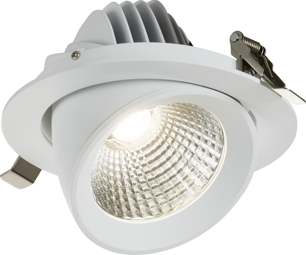 Knightsbridge: SA1525C, 230V Recessed Downlight, Tri-Wattage 15/20/25W, Adjustable CCT 3000/4000/5000K, Aluminium, IP20