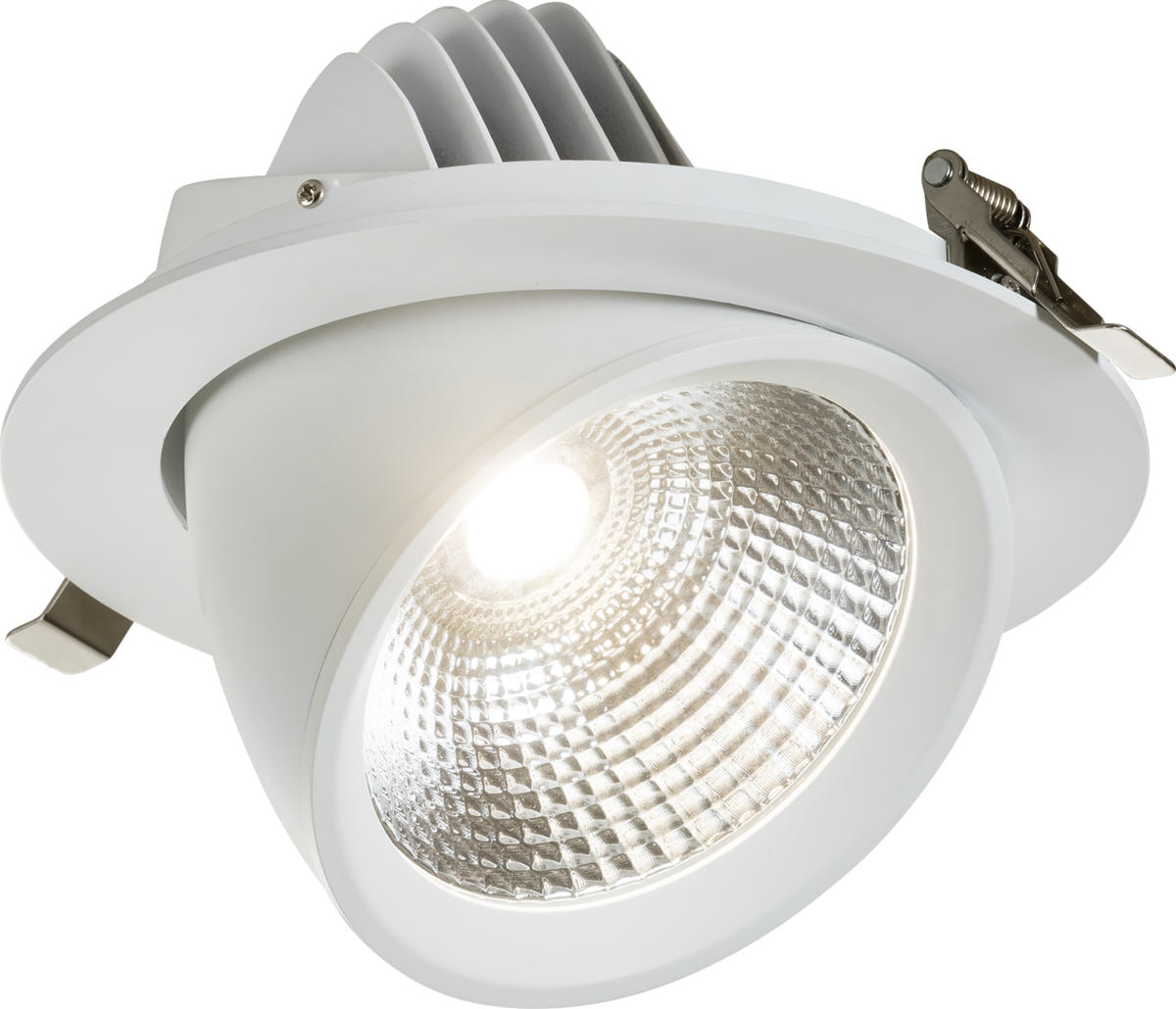 Knightsbridge: SA3040C, SARA Recessed Tri-Wattage LED Downlight, 30/35/40W, Adjustable CCT, Die-Cast Aluminium, IP20