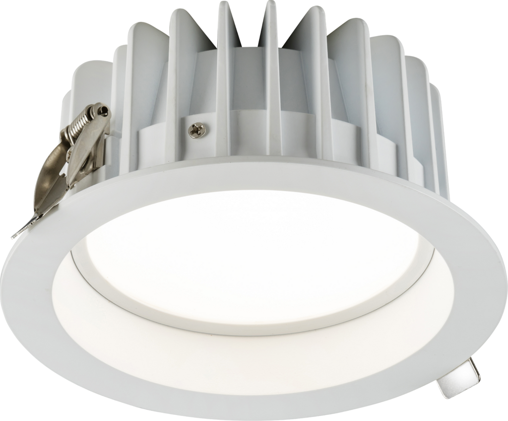Knightsbridge: SER712AD, 230V IP40 Adjustable LED Downlight, Dimmable, 3 Wattages (7W/10W/12W), 3 CCT Options (3000K/4000K/5000K), Aluminium