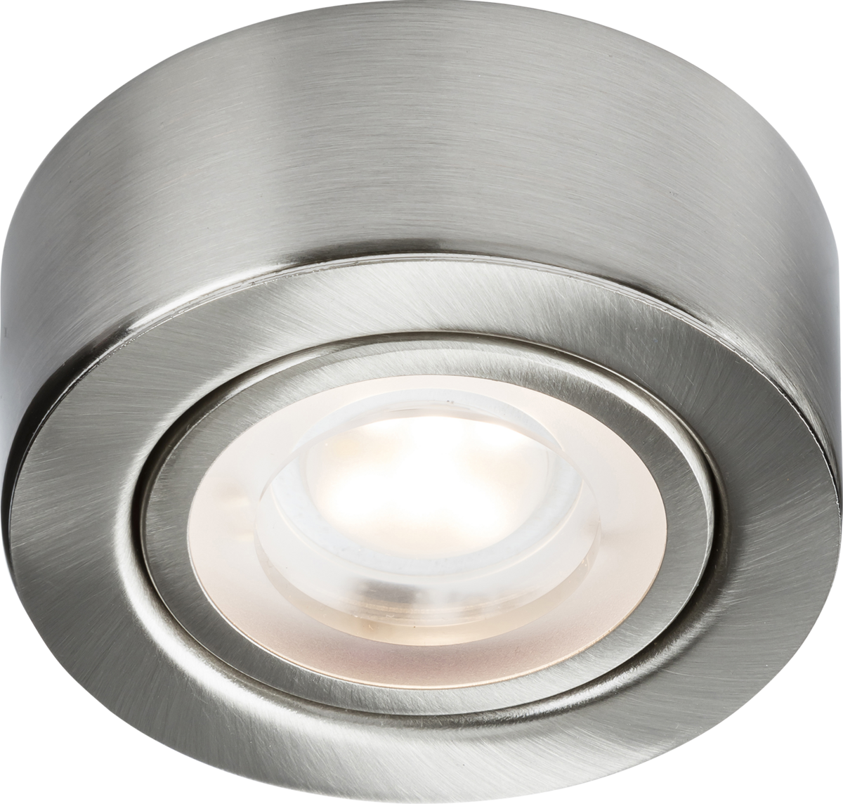 Knightsbridge: CABCTBC, 2W LED Under Cabinet Light, Adjustable CCT, Brushed Chrome Finish, 230V, 1.2m Cable