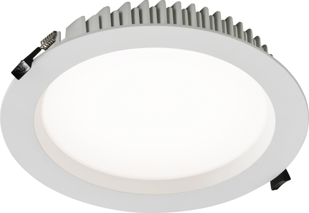 Knightsbridge: AS30CWA, 30W Adjustable LED Downlight, IP54, Slim Profile, 3 CCT Options, 230V