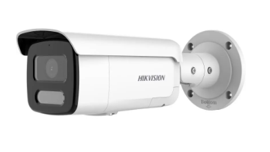 HikVision: DS-2CD2T87G2H-LISU/SL(4mm)(eF), 8 MP Smart Hybrid Light Bullet Network Camera, 4mm Lens, 130 dB WDR, Two-Way Audio