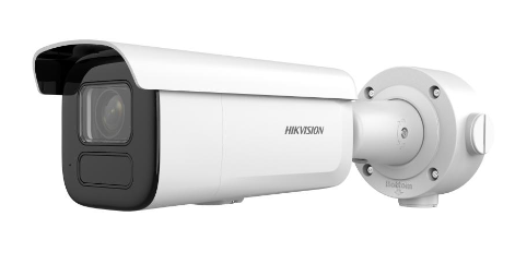 HikVision: DS-2CD3646G2T-IZSY, 4 MP AcuSense IR Varifocal Bullet Network Camera, 2.7-13.5mm, DarkFighter Technology, IP67, IK10
