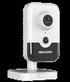 HikVision: DS-2CD2446G2-I(2.8mm)(C), 4 MP AcuSense Fixed Cube Network Camera, 2.8mm Lens, H.265+ Compression