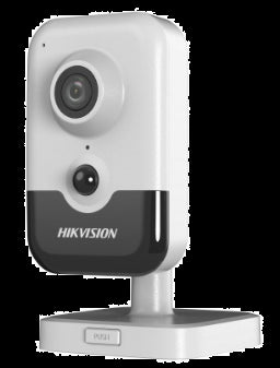HikVision: DS-2CD2446G2-I(2.8mm)(C), 4 MP AcuSense Fixed Cube Network Camera, 2.8mm Lens, H.265+ Compression