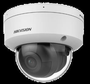 HikVision: DS-2CD3186G2-ISU(2.8mm)(H), 8 MP AcuSense IR Fixed Dome Camera, 3840 x 2160 Resolution, Powered-by-DarkFighter
