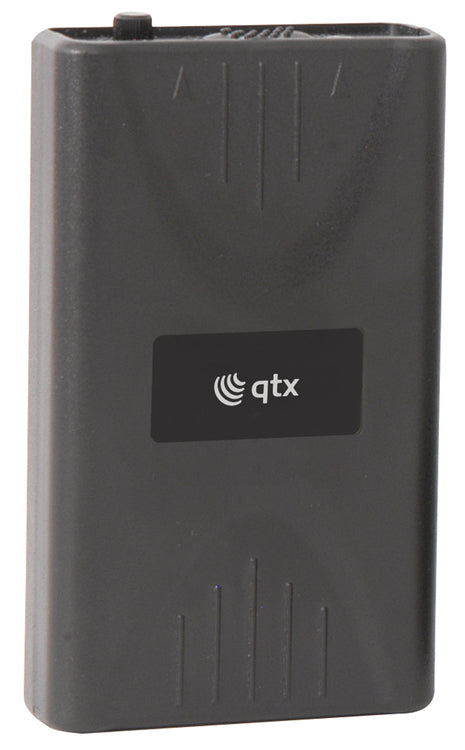 QTX: 171.938UK, Replacement VHF Bodypack Transmitter, 173.8MHz, 9V Power Supply, Lightweight