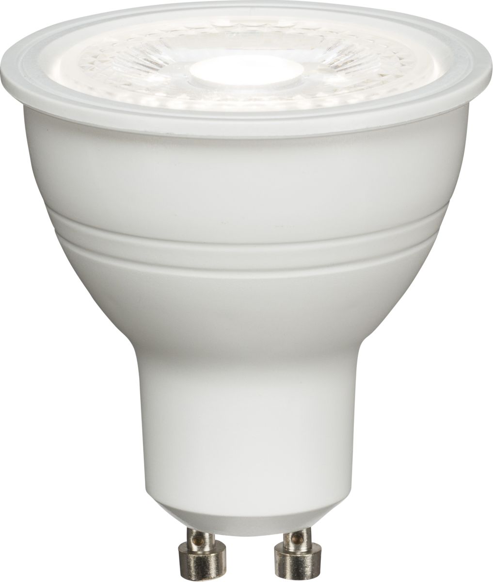 Knightsbridge: GU5LDCW, 5W GU10 LED Bulb, Dimmable, Cool White, 440 Lumens, 4000K, 230V, 35° Beam Angle, Aluminium & Polycarbonate