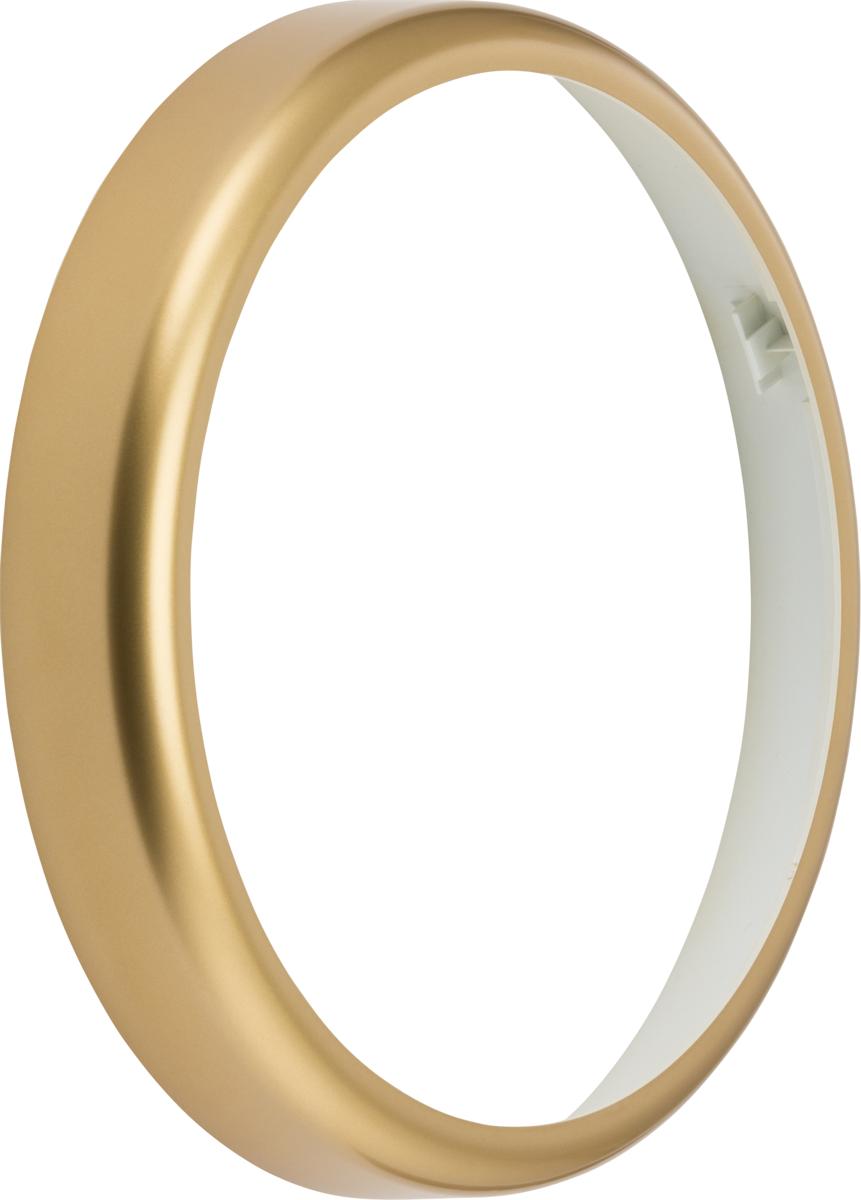 Knightsbridge: BT9MBR, Matt Brass Bezel Accessory for BT9 LED Bulkhead, 256 mm Diameter, Durable Polycarbonate, 45 mm Projection