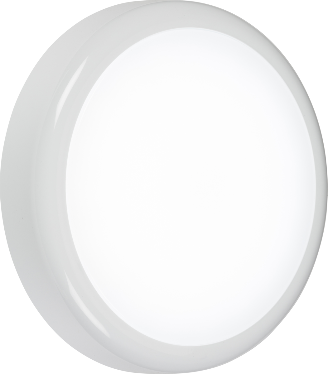 Knightsbridge: BT9CTEMS, 230V IP65 9W CCT Adjustable LED Bulkhead Light, Emergency 3 Hour, Polycarbonate, 665lm, 4000K, Sensor