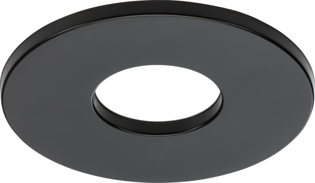 Knightsbridge: FRNFBEZMB, Magnetic Bezel for FireNova Downlight, Matt Black, Polycarbonate, 88 mm Diameter