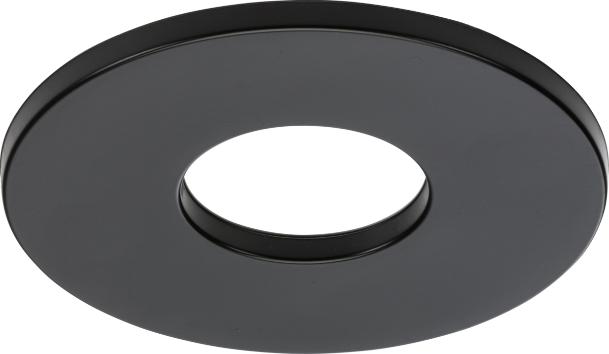 Knightsbridge: FRNFBEZMB, Magnetic Bezel for FireNova Downlight, Matt Black, Polycarbonate, 88 mm Diameter