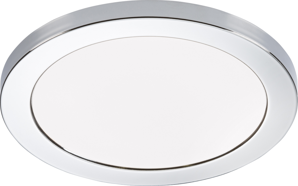 Knightsbridge: CPL18PC, Polished Chrome Bezel, Magnetic, Stainless Steel, 219mm Diameter, 15mm Projection, IP20