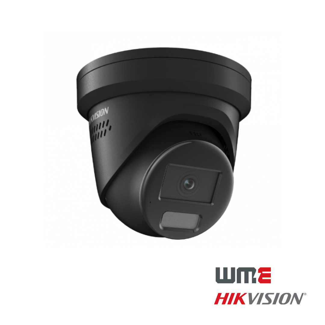 HikVision: DS-2CD2387G2H-LISU/SL(2.8MM)(eF)/BLACK, 8MP Smart Hybrid Light Camera, IP67, H.265+, Two-way Audio, 512GB