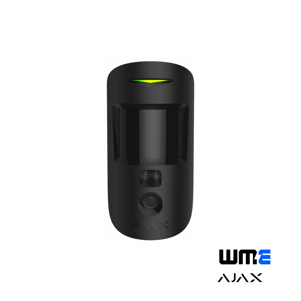 AJAX: MOTIONCAM, Wireless Photo Detector, 1700m Range, 640x480 Camera, 4 Year Battery Life