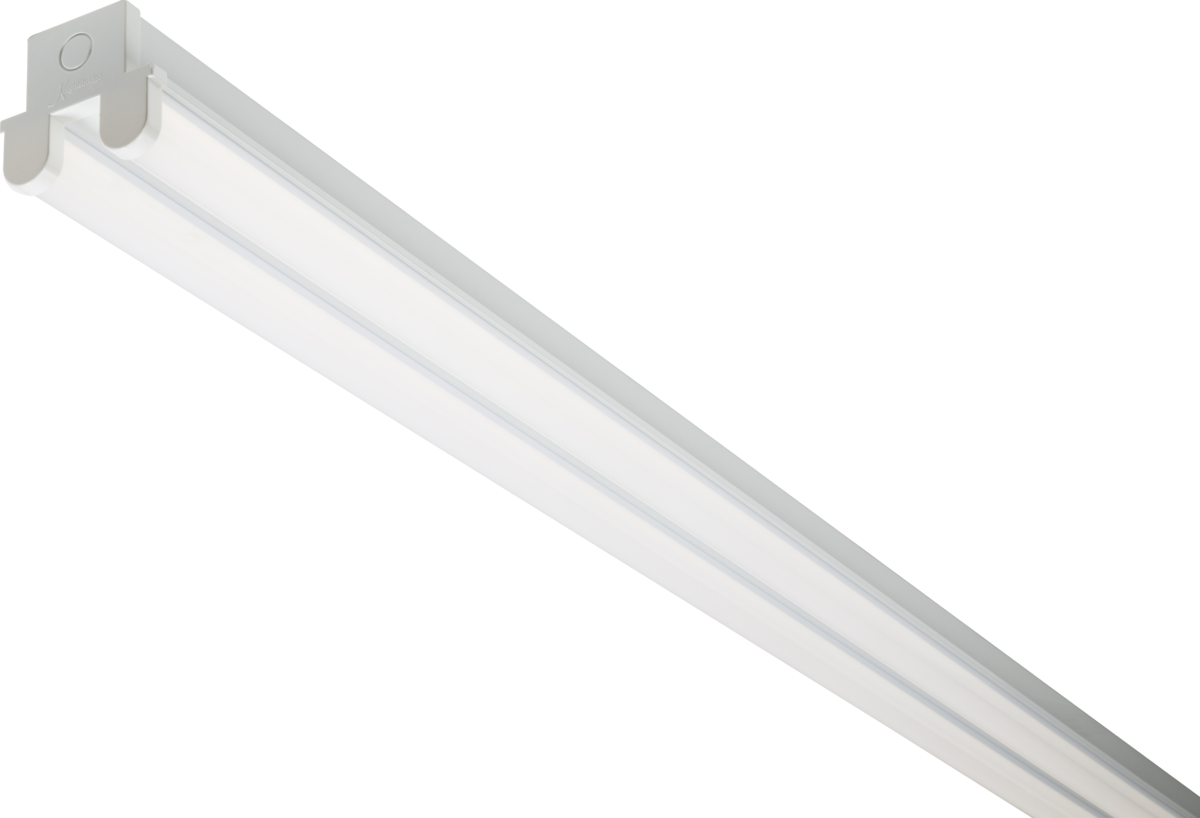 Knightsbridge: T8BLED25EM1, Twin Emergency LED Batten, 5ft, 50W, Cool White, IP20, Maintained/Non-Maintained