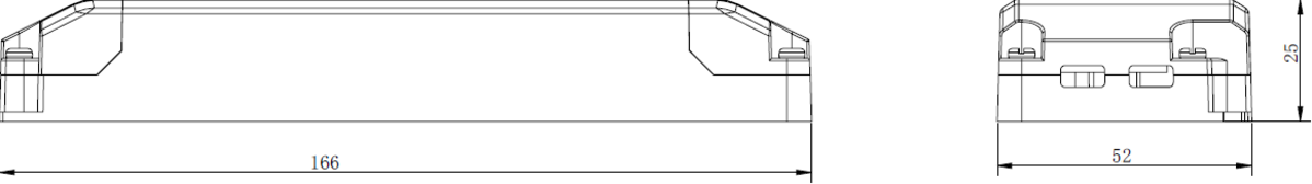 Knightsbridge: 40W700DA, Dimmable LED Driver, Constant Current, IP20, Polycarbonate, 700mA, 230V
