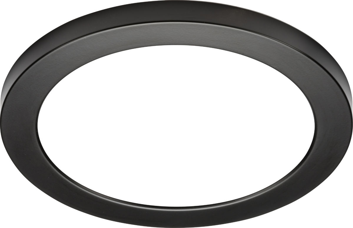 Knightsbridge: CPL18MB, Matt Black Bezel, Magnetic Installation, Steel Construction, 219 mm Diameter, Compatible with CPL18CT IP20 LED Panel