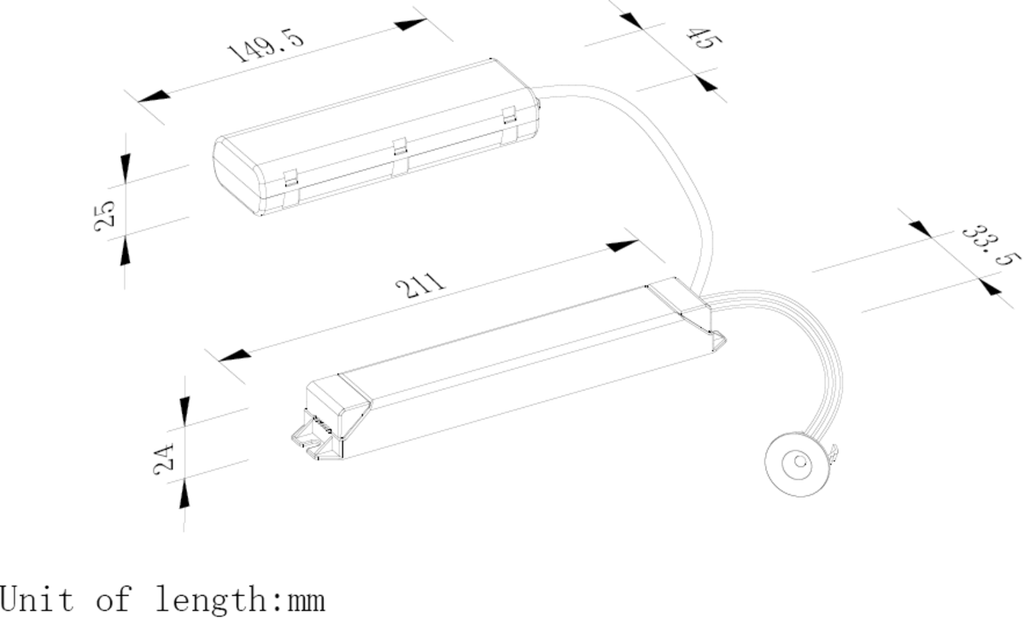 Knightsbridge: CPLEM, 230V CPL Downlight Emergency Kit, Lithium Battery, IP20, Maintained, White, Polycarbonate