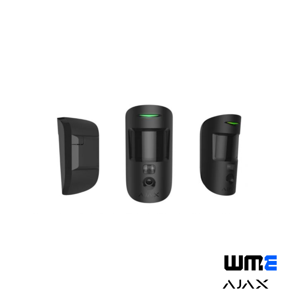 AJAX: MOTIONCAM, Wireless Photo Detector, 1700m Range, 640x480 Camera, 4 Year Battery Life