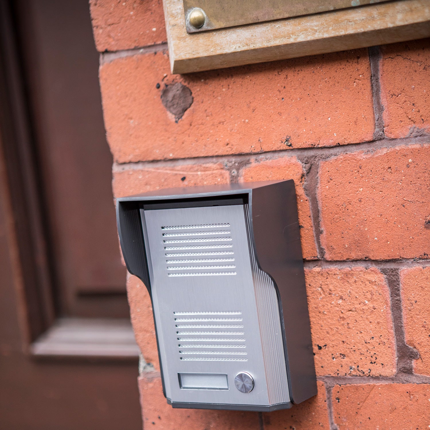 Mercury: 350.010UK, 2 Wire Door Phone System, Intercom, Weatherproof Outdoor Unit, 12V, IP44 Rated, 100m Range