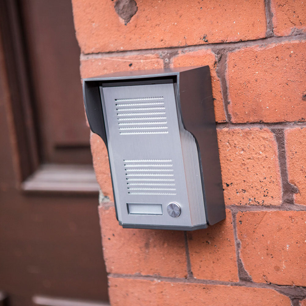 Mercury: 350.010UK, 2 Wire Door Phone System, Intercom, Weatherproof Outdoor Unit, 12V, IP44 Rated, 100m Range