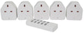 Mercury: 350.116UK, Programmable Wireless Remote Control Sockets, 5 Sockets, 240V, 13A, 30m Range